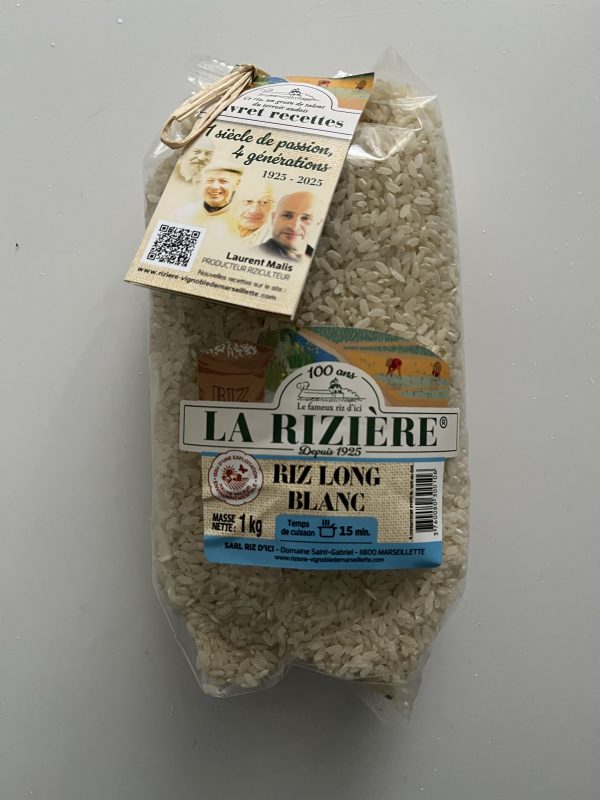 Riz long Marseillette Riz long blanc – Marseillette Aude 11 (1kg)