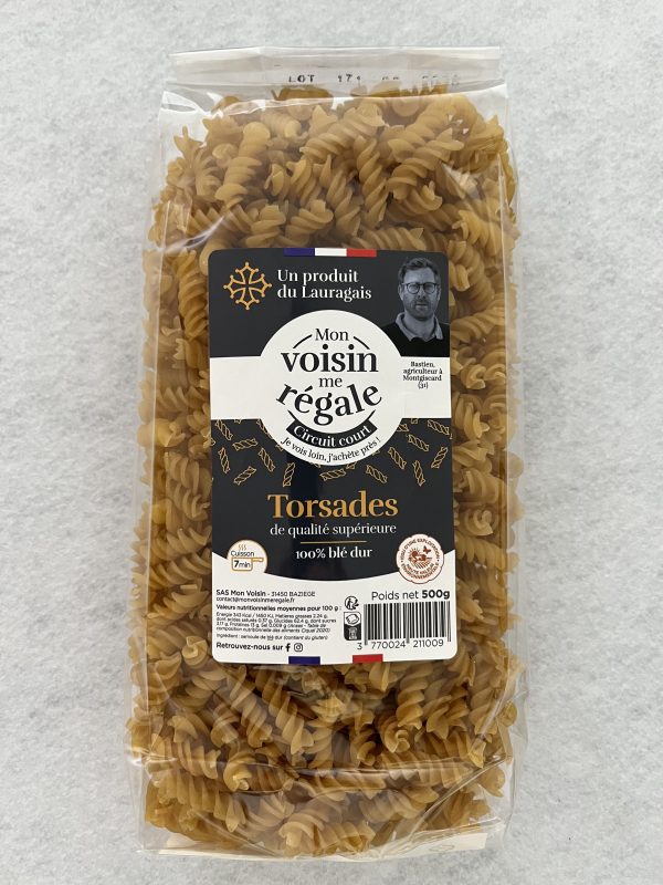 Pâtes sèches artisanales du Lauragais – 500g