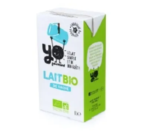 lait demi ecremé BIO Lait BIO demi-écrémé UHT Yogourmand - 6 x 1 L
