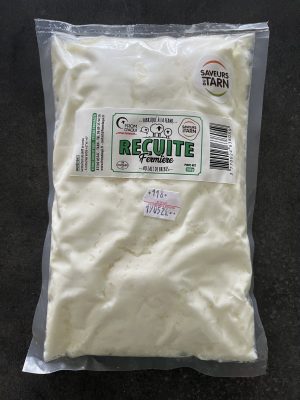 Recuite fermière de brebis — façon ricotta
