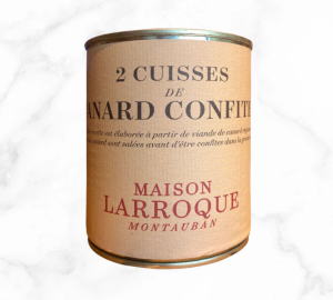 Confit de canard 2 cuisses – Maison Larroque