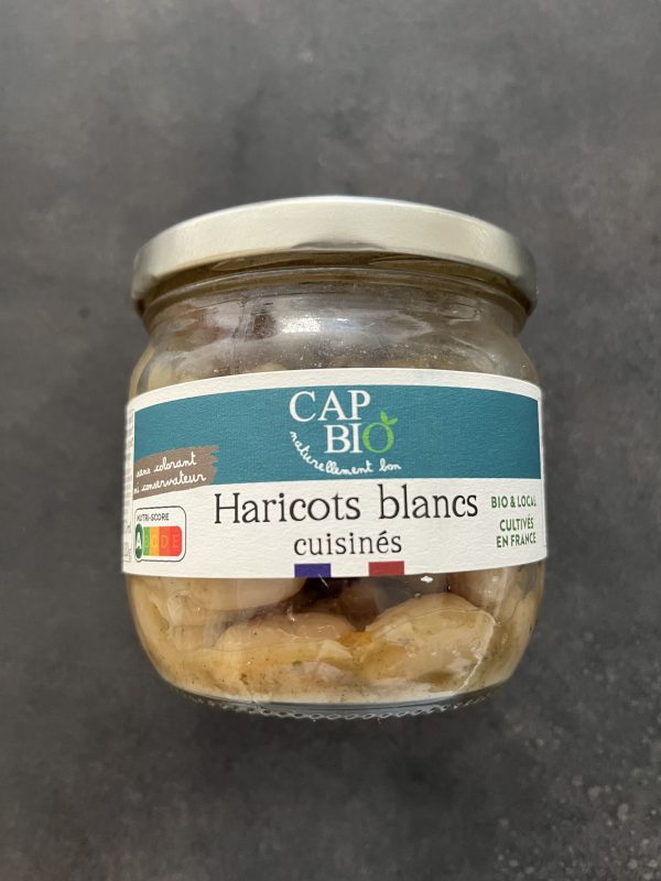 Haricot blanc cuisiné Haricots blancs cuisinés bio — Cap Bio