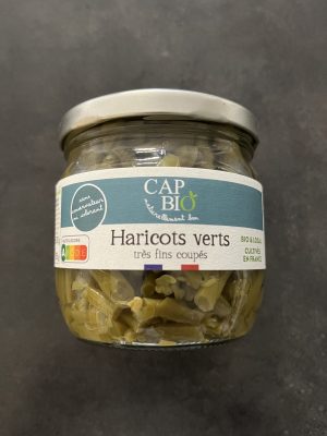 Harocot vert Haricots verts bio extra fins coupés – Cap Bio