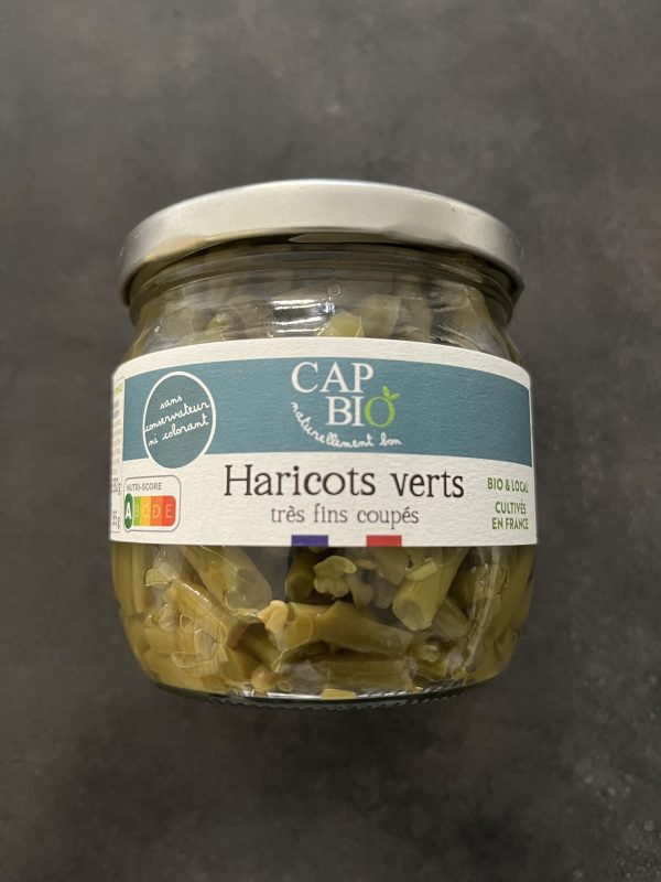 Harocot vert Haricots verts bio extra fins coupés – Cap Bio